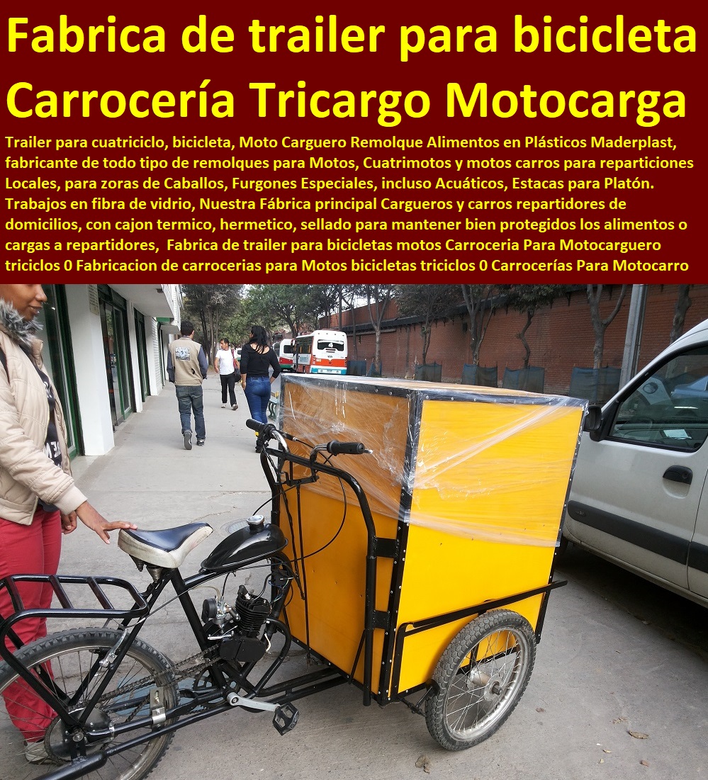 Fabrica de trailer para bicicletas motos Carroceria Para Motocarguero triciclos 0 Fabricacion de carrocerias para Motos bicicletas triciclos 0 Carrocerías Para Motocarro plástica 0 Cabina Carrocería Tricargo Motocarga 0 Carroza Fabrica de trailer para bicicletas motos Carroceria Para Motocarguero triciclos 0 Fabricacion de carrocerias para Motos bicicletas triciclos 0 Carrocerías Para Motocarro plástica 0 Cabina Carrocería Tricargo Motocarga 0 Carroza